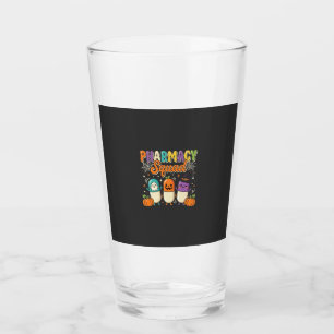 Verre Équipe de pharmacie Halloween Ghost Pills Design_1