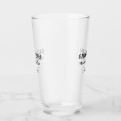Verre Équipe du marié nom du garçon d'honneur date enter (Droite)
