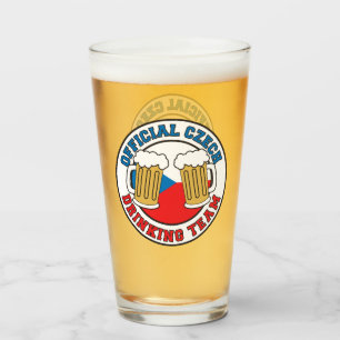 Verre Équipe potable tchèque officielle