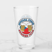 Verre Équipe Tchèque Officielle De Boissons (Dos)