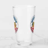 Verre Équipe Tchèque Officielle De Boissons (Gauche)