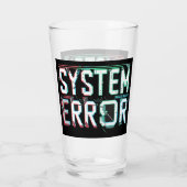 Verre Erreur du système de polices de Glitch, Pixel Cybe (Dos)