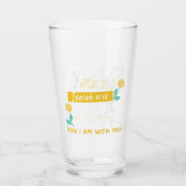 Verre Esaïe 41:10 - Peur Pas Un Verset De Bible Inspirat (Dos)