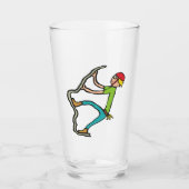 Verre Escalade rocheuse (Devant)