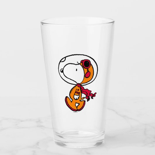 Verre ESPACE | Astronaute de Snoopy (Devant)