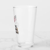 Verre ESPACE | Snoopy avec astronaute du drapeau (Gauche)