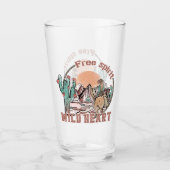 Verre Esprit libre, Coeur sauvage (Devant)