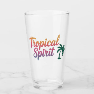 Verre Esprit tropical