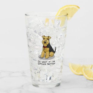 Verre Et si je suis Spoiled Rotten Dog Welsh Terrier