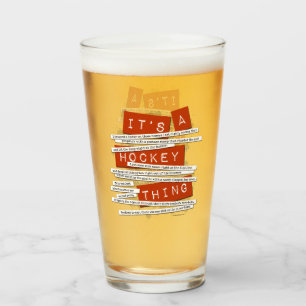Verre Étang de hockey