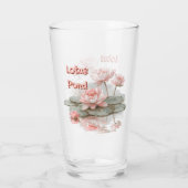 Verre Étang de lotus gris de nez (Dos)