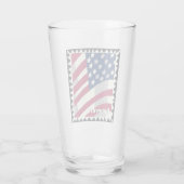 VERRE ÉTATS-UNIS D'AMÉRIQUE DRAPEAU FOREVER STAMP (Dos)