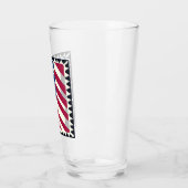 VERRE ÉTATS-UNIS D'AMÉRIQUE DRAPEAU FOREVER STAMP (Gauche)