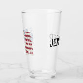 Verre Etats-Unis gruner la conception de texte avec drap (Gauche)