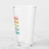 Verre Été Vibes Plage Vacances Rétro Été (Gauche)