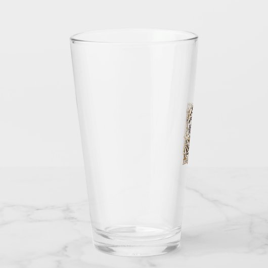 Verre étiquette de code-barres Jésus Rédimé Jésus code-b (Droite)