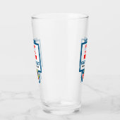 Verre Étiquette de whisky écossais de Noël (Droite)