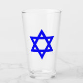 Verre ✡︎ Étoile juive de David (Devant)