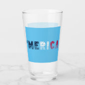 Verre 'Étoiles de Merica + Grandes (Dos)