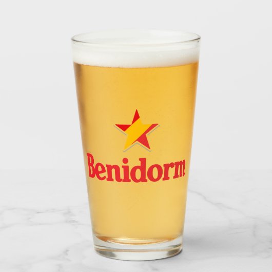 Verre Étoiles d'Espagne – Benidorm (Devant (rempli))