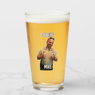 Verre Être comme Mike Pint Glass