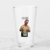 Verre Être comme Mike Pint Glass (Devant)