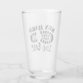 Verre Exécutez dur, en direct facile (Dos)