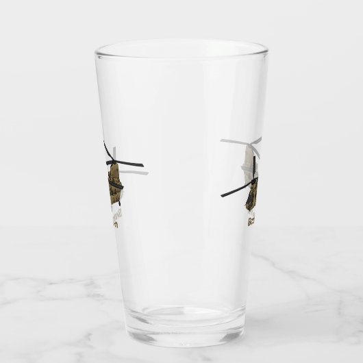 Verre Exemple d'hélicoptère militaire Chinook (Gauche)