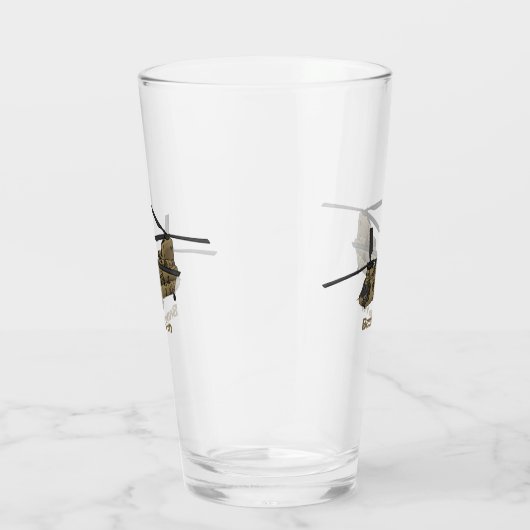 Verre Exemple d'hélicoptère militaire Chinook (Droite)