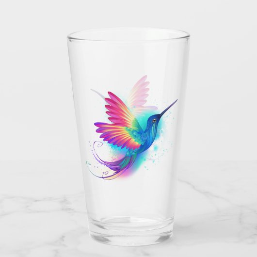 Verre Exotic Rainbow Hummingbird (Dos)
