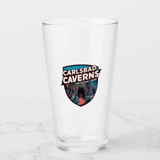 Verre Explorez le parc national Carlsbad Caverns (Devant)