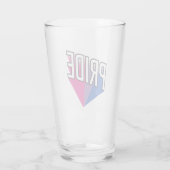 Verre Explosion de la fierté bisexuelle (Dos)