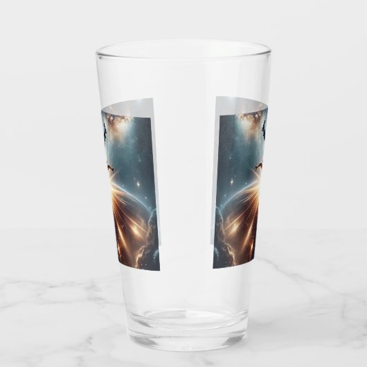 Verre Explosion de rupture galactique dans l'espace prof (Droite)