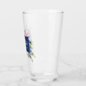 Verre Extraordinaire grace florale (Gauche)