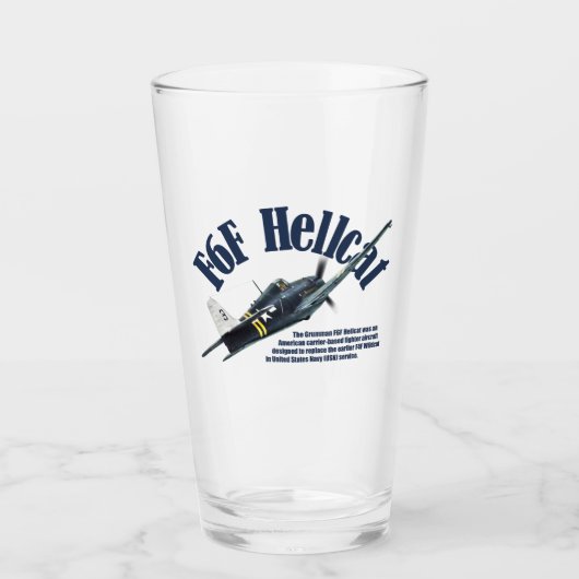 Verre "F6F Hellcat" (Devant)