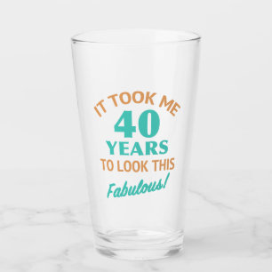 Verre Fabuleux 40e anniversaire