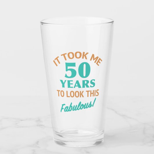 Verre Fabuleux 50e anniversaire (Devant)