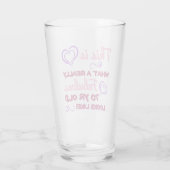 Verre Fabuleux 70e anniversaire pour les femmes (Dos)