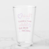 Verre Fabuleux 75e anniversaire pour les femmes (Dos)
