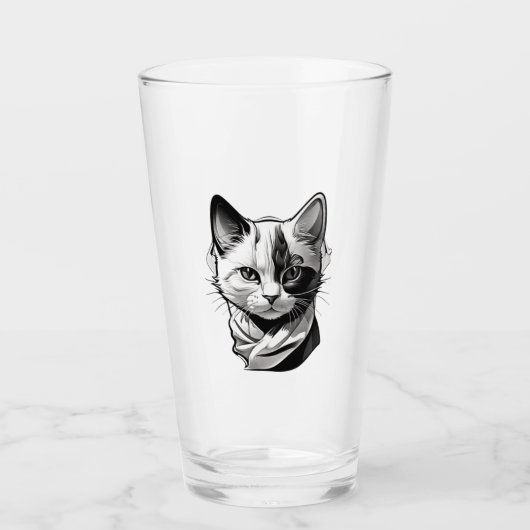 Verre Face de chat (Devant)