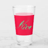 Verre Face de Nice (Dos)