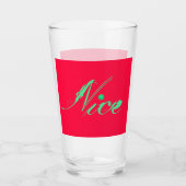 Verre Face de Nice (Devant)