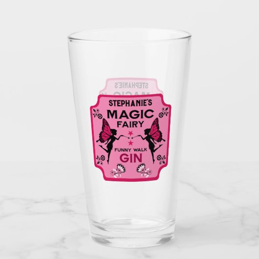 Verre Fairy Princess Magic Gin (Devant)