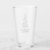 Verre Fais-toi un petit Noël effrayant ! (Dos)