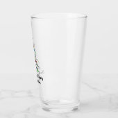 Verre Fais-toi un petit Noël effrayant ! (Gauche)
