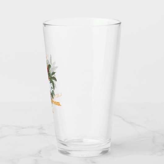 Verre "Faisons ça" Cobra - Le Lotus Blanc (Gauche)