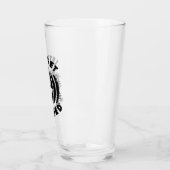 Verre Faisons-nous tomber | Citation de boisson amusante (Gauche)
