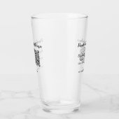 Verre Fait à la main avec amour code Q R site web petite (Droite)