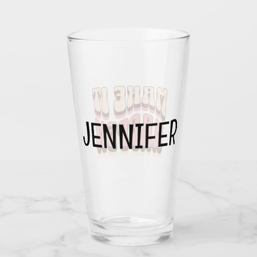 Verre Faites en sorte que cela arrive (Dos)