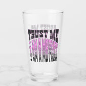 Verre Faites-moi confiance, je suis une Mère.b (Dos)